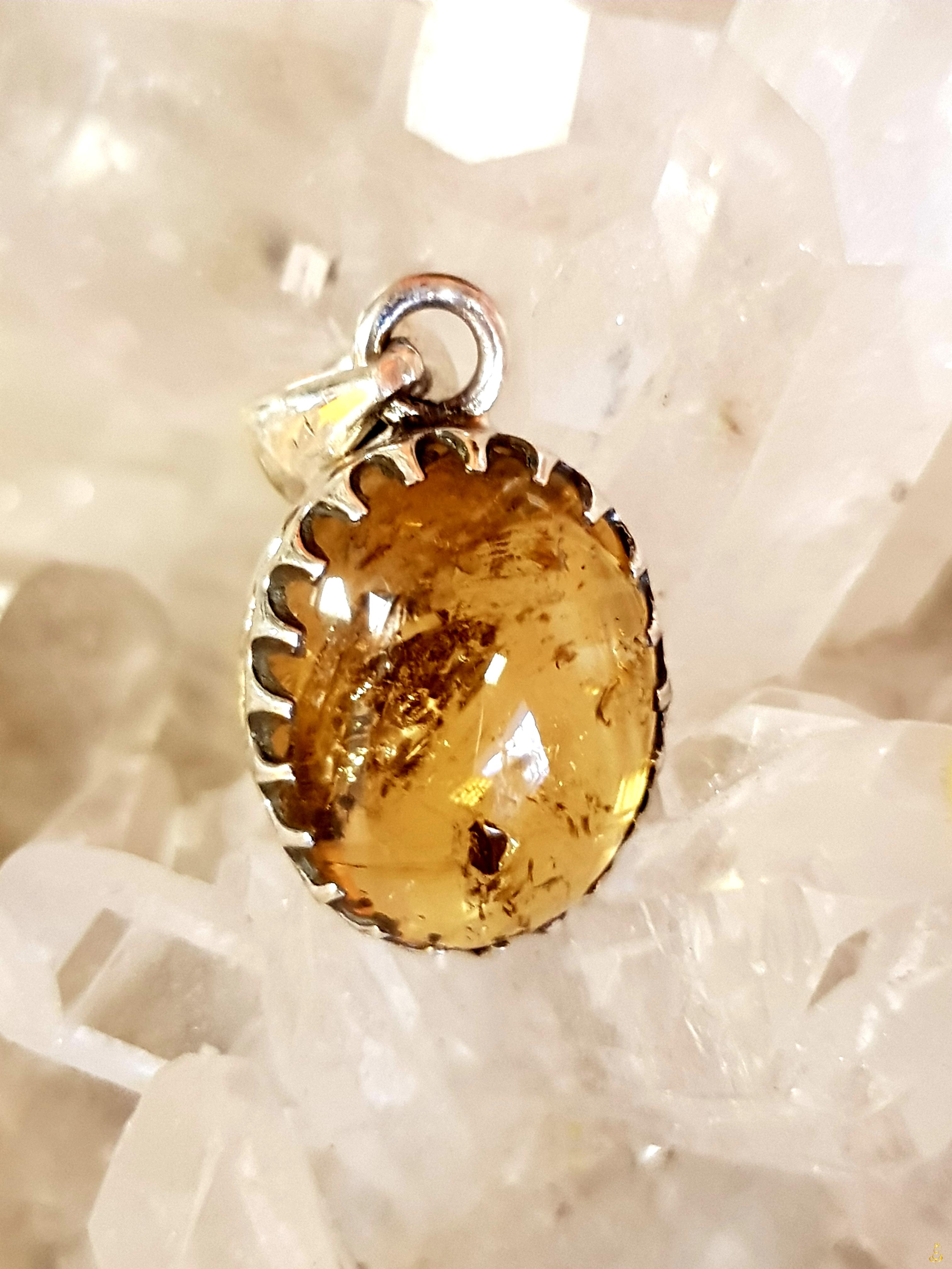 Pendentif Citrine