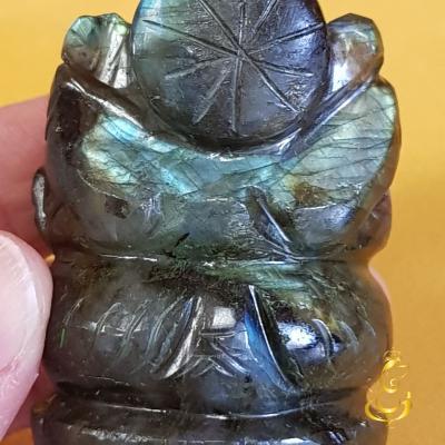 Statue Ganegh en Labradorite
