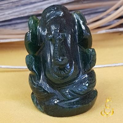 Statue Ganesh en Jade
